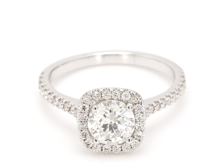 Sparkling Round Brilliant Canadian Diamond Engagement Ring