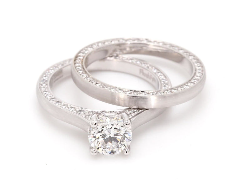 Stunning & Sleek Canadian Diamond Bridal Set