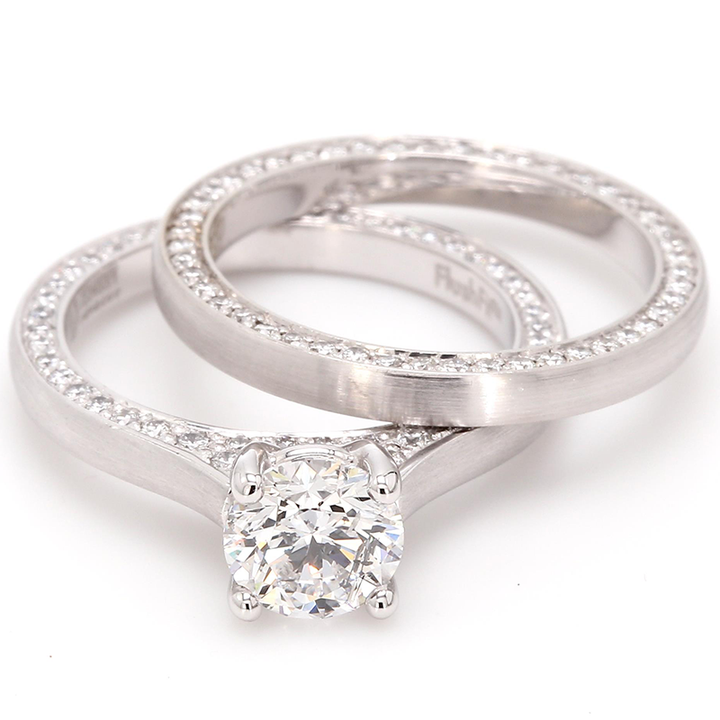 Stunning & Sleek Canadian Diamond Bridal Set