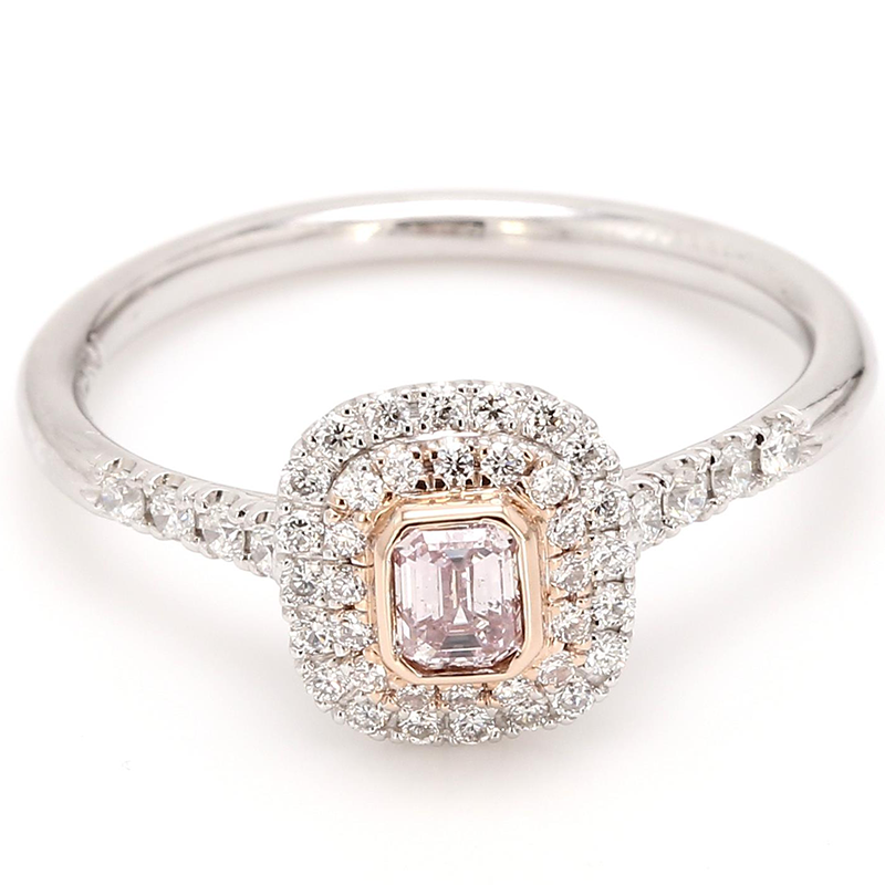 Stunning Australian Pink Diamond Ring